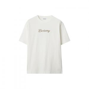 Футболка Surfer Knight Cotton Burberry, белый