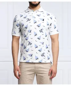 Футболка поло Slim fit Polo Ralph Lauren, белый