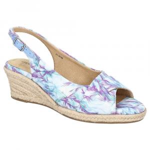 Эспадрильи Devlin на танкетке Easy Street, синий