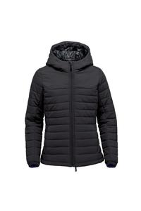 Стеганая куртка с капюшоном Nautilus Stormtech, черный