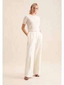 Тканевые брюки Seidensticker, экрю