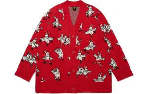 Li-Ning Sports Trendy Collection Вязаный свитер Women's Samba Red