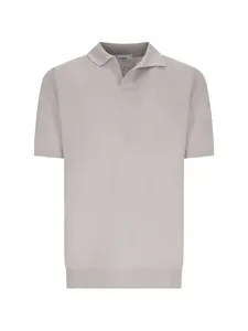 Футболка с воротником-поло Lardini, бежевый