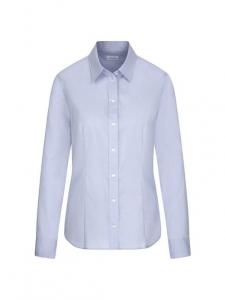 Однотонная блузка-рубашка Seidensticker, синий