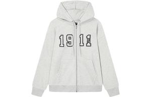 Футболка унисекс цвета слоновой кости и серого хизер FILA