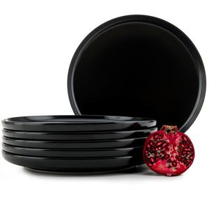 Набор тарелок KONSIMO, 27x2,5x27 см, черный