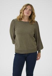 Джемпер Kaffe Curve Jumper, Morel Melange/Green