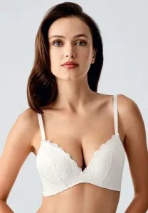 Бюстгальтер пуш-ап без косточек C&City, Off White