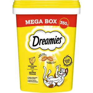 Лакомства для кошек с тунцом Mega Box Dreamies, 2 х 350 г