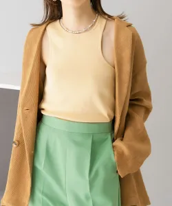 Асимметричная майка Kbf, цвет Beige