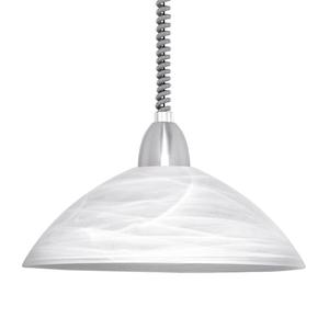 Подвесной светильник Eglo Lord, пластик/стекло - 1 -светлый - серебристый