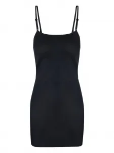 Мини-платье с регулируемыми бретелями Manokhi, черный