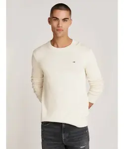 Свитер Slim fit Tommy Jeans, бежевый