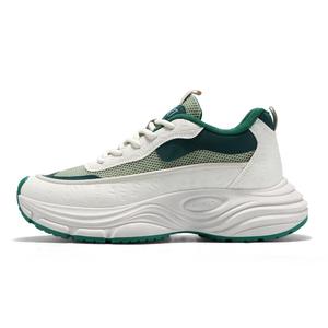 Дышащие, легкие, низкие, массивные кроссовки для увеличения роста, мужские Grumpy ram, Beige Green