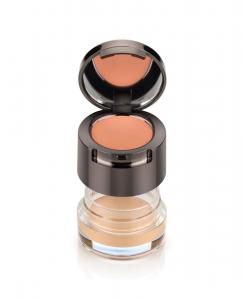 Верхний слой - 0,088 унции / 2,5 г, нижний слой - 0,21 унции / 6 г Bodyography, цвет light