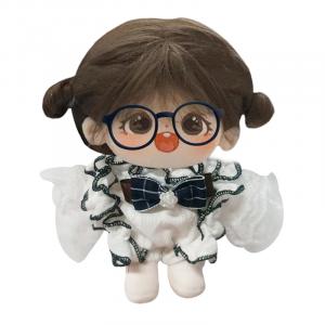 Вязаная шерстяная плюшевая кукла высотой 20 см Happy Fish