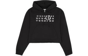 Толстовка унисекс черная Mm6 Maison Margiela, черный