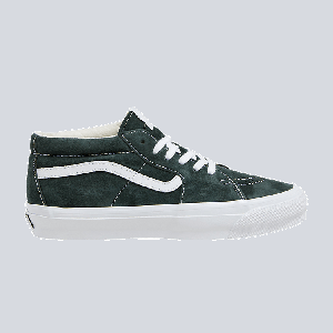 Кроссовки Vans Sk8-Mid Reissue 83 LX 'Pig Suede - Scarab', зеленый