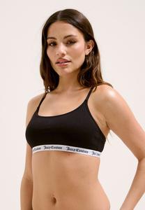 Бюстье Juicy Couture BH SCOOP REN 2PACK, Black/Silver Marl/Black