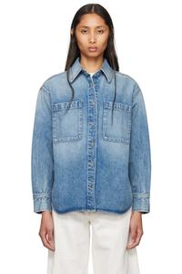 Синяя джинсовая рубашка Overland SLVRLAKE