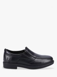 Детские школьные туфли Toby Senior Leather Hush Puppies, Black
