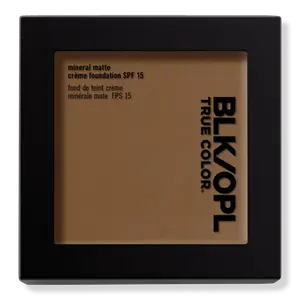 Минеральная матирующая кремовая пудра-основа TRUE COLOR SPF 15 BLK/OPL, Nutmeg