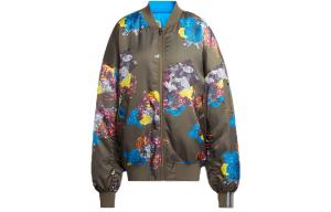 Adidas X Ivy Park атласная бомбер куртка Adidas Originals, синий/коричневый