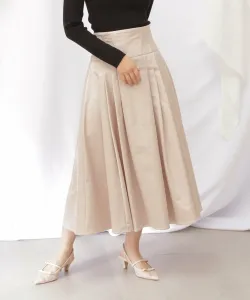 Корсетная юбка с защипами на талии Jill By Jill Stuart, цвет Beige