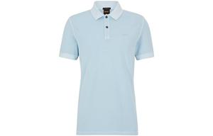 HUGO BOSS Светло-голубая поло для мужчин