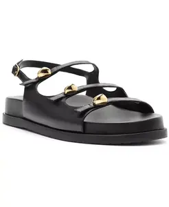 Женские сандалии Felice Туфли на плоской подошве Arezzo, черный