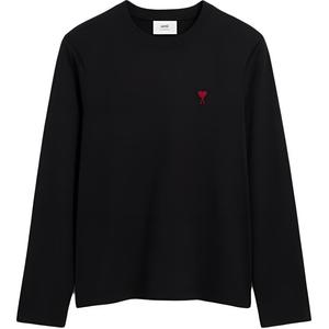 Ami Ami De Coeur Футболка с длинными рукавами AMIPARIS, черный