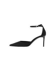 Туфли-лодочки с открытой пяткой MANGO Lens, черный