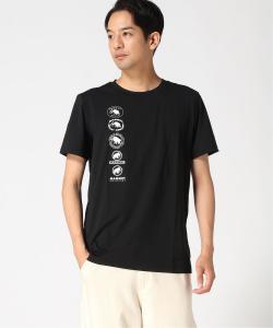 MAMMUT/(U) Футболка с логотипом QD, история P2, азиатский крой