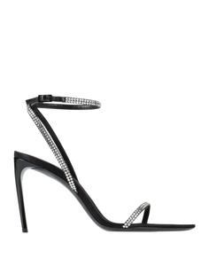 Сандалии Saint Laurent, черный