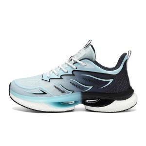 WARRIOR Мужские беговые кроссовки низкие белый/синий/голубой/тёмно-синий/чёрный/белый/зелёный — голубой/тёмно-синий, цвет Light Blue/Dark Blue