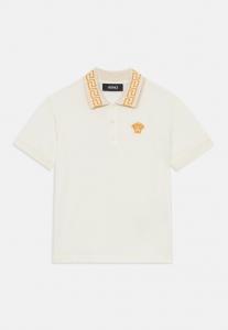 Поло GRECA OUTLINE MEDUSA EMBROIDERY UNISEX Versace, белый