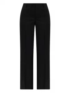 Шерстяные брюки Moschino, черный