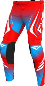 Мотоциклетные штаны FXR clutch pro 2025, Red/White/Blue