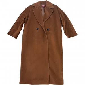 MaxMara Studio Пальто FW24 женское верблюжьего цвета, Camel