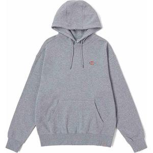Толстовка унисекс с капюшоном, средней толщины, стандартного размера Dickies, medium feather серый