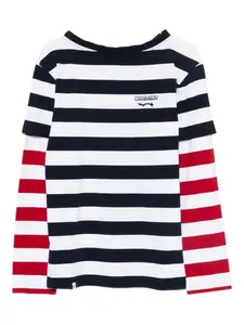 Футболка в полоску Charles Jeffrey Loverboy, белый