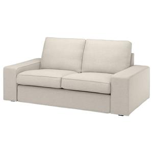2-местный диван KIVIK IKEA, цвет gunnared beige