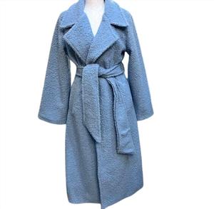 Пальто Rowan Petty светло-голубого цвета Scandal Italy, светло-голубой