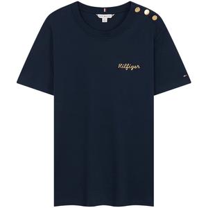 Футболка Tommy Hilfiger Women's, темно-синий