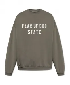 Толстовки и худи Fear Of God, зеленый