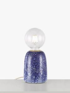 Керамическая настольная лампа Stockley John Lewis, Blue