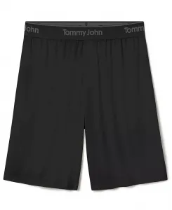 Мужские шорты для сна Second Skin Mid Rise Tommy John, черный