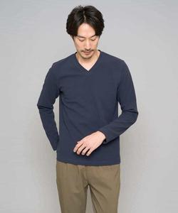 Двусторонняя футболка Aze с V-образным вырезом Avv, цвет Navy