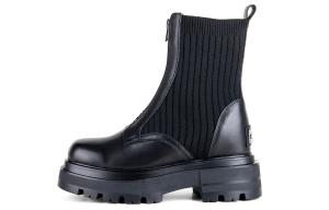 Женские ботинки Martin со скрытой танкеткой 9 см Iijin, Black