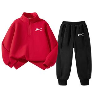 Повседневная спортивная одежда для подростков WARRIOR, красный/белый/черный